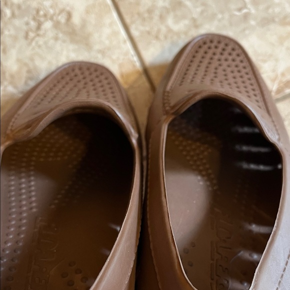 Floafers Brown Slip On Lightweight Driving Foam Loafers - Size 10 - Picture 11 of 11